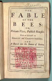 蜂の寓話表題紙